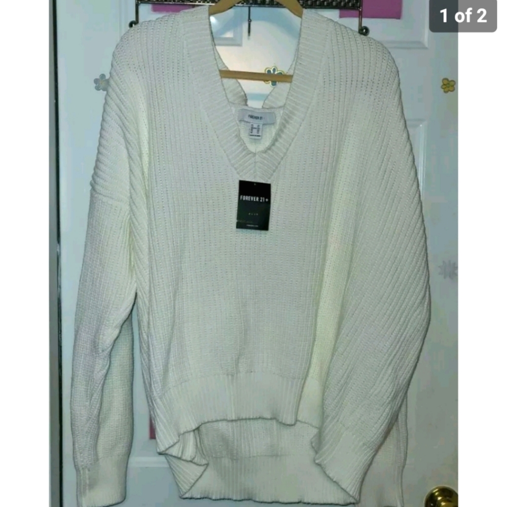 Forever 21 Plus Ribbed Sweater 2x